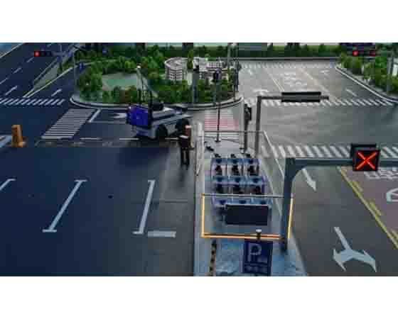 智能網(wǎng)聯(lián)汽車(chē)模擬沙盤(pán)