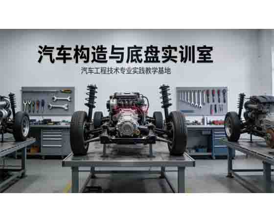 汽車(chē)構造與底盤(pán)實(shí)訓室