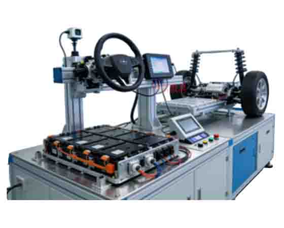 自動(dòng)駕駛線(xiàn)控轉向系統與動(dòng)力電池裝調模塊裝置